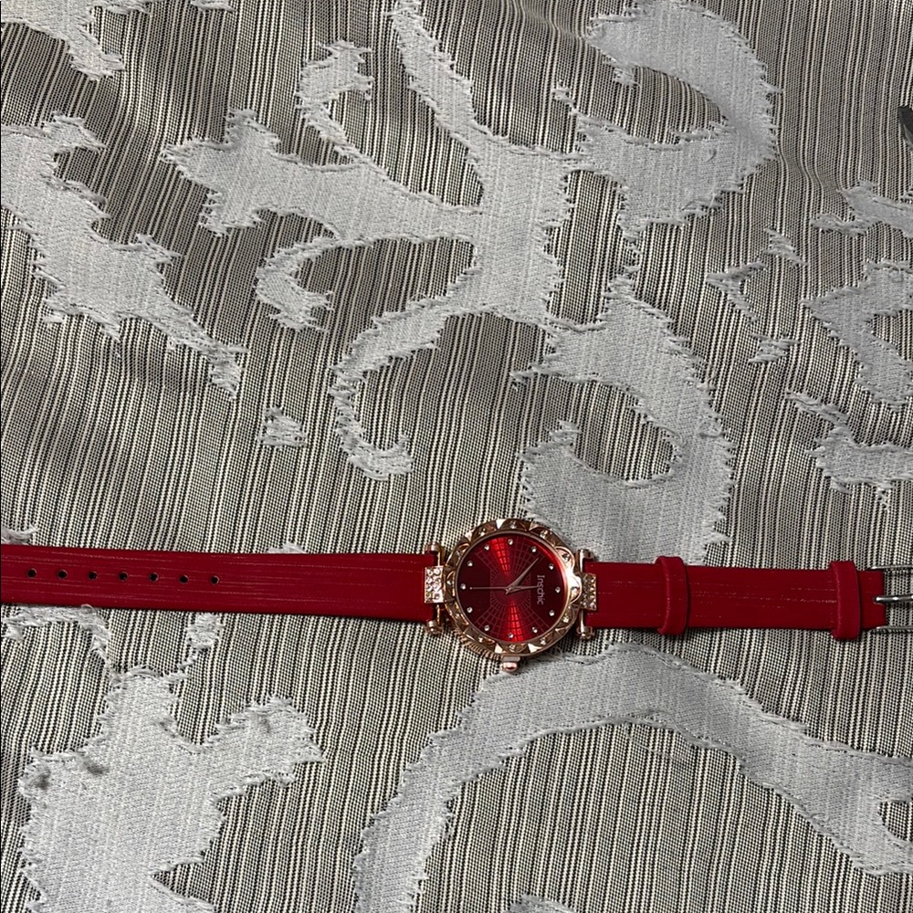 Red Women's Watch